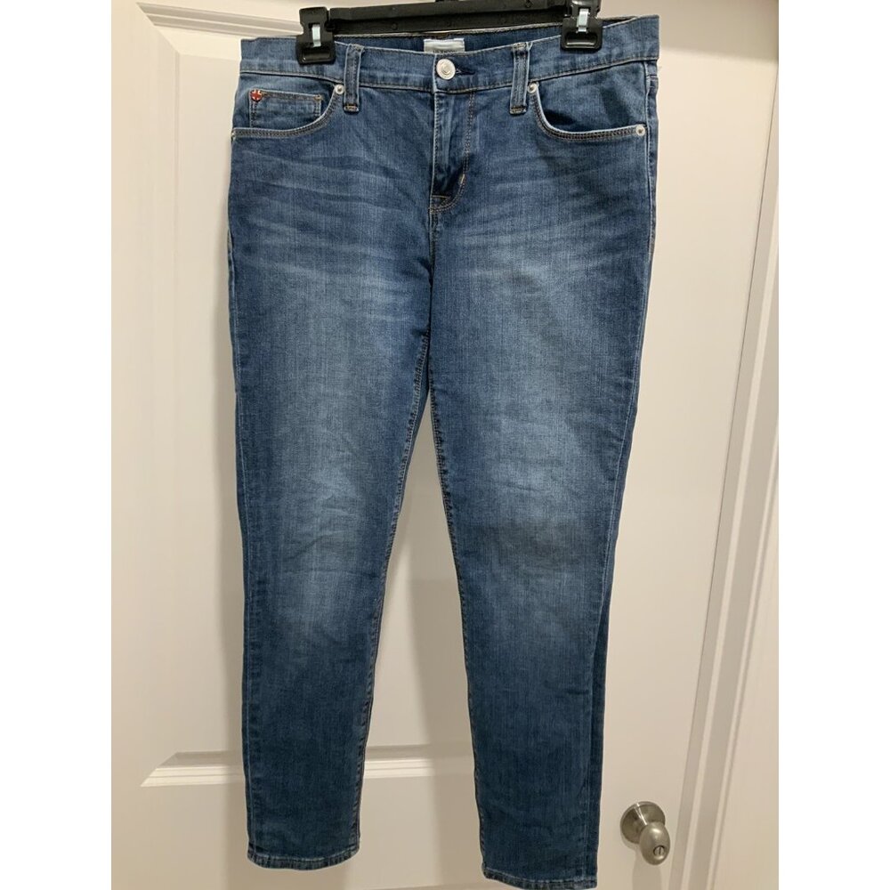 Hudson Jeans Size 29 Ladies Natalie Midrise Super Skinny Med Wash